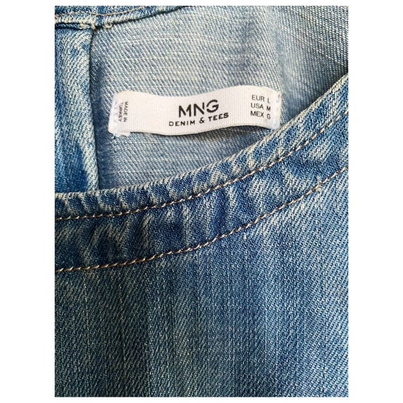 Mango Denim Dress with Pockets | Size M - Picture 6 of 6